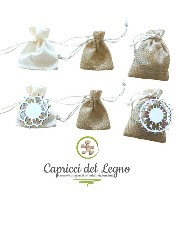 Calamita Luminaria Salento Personalizzata in Legno – Segnaposto con Nome Inciso - Souvenir Puglia - immagine 5