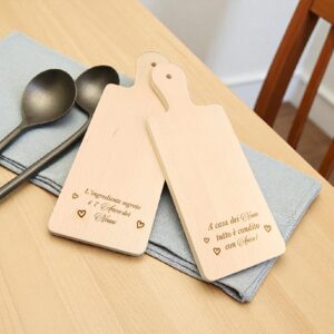 Tagliere Personalizzato Festa dei Nonni - Regalo Festa dei Nonni - 30 x 15